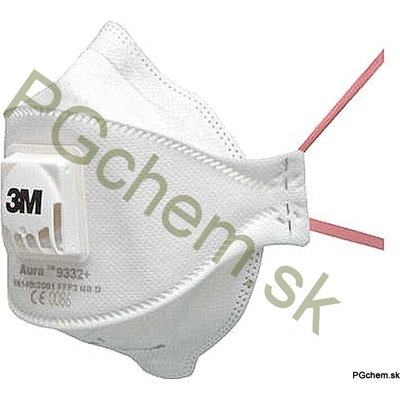 3M respirátor FFP3 Aura 9332+ s výdychovým ventilom