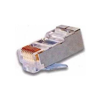 Solarix KRJS45/5SLD Konektor RJ45 CAT5E STP 8p8c stíněný neskládaný na drát KRJS45/5SLD – Sleviste.cz