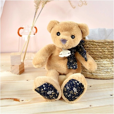 Doudou Histoire d´Ours kamarád světle hnědý medvídek 25 cm
