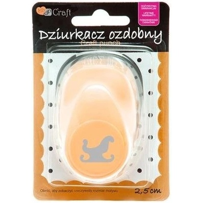 dpCraft Dekorační děrovačka 2,5 cm – sáně (JCDZ-110-319)