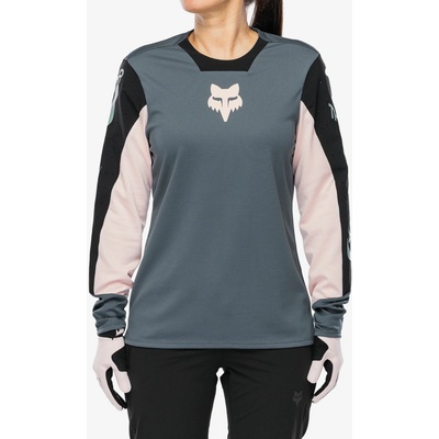 FOX Defend LS Jersey Creation Deep Cobalt dámsky