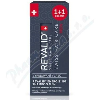 Revalid Energizing šampon pro muže 200 ml 1+1 Zdarma
