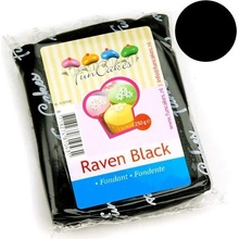 FunCakes potahový Fondán Raven Black černý 250 g