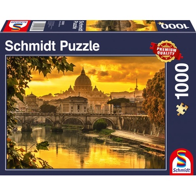 Schmidt Zlaté světlo nad Římem 1000 dielov
