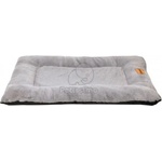 ZooBeeDoo Plush Mat легло - сиво 120 x 70 x 10 см