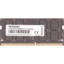 2-Power DDR4 16GB 2400MHz CL17 PC19200