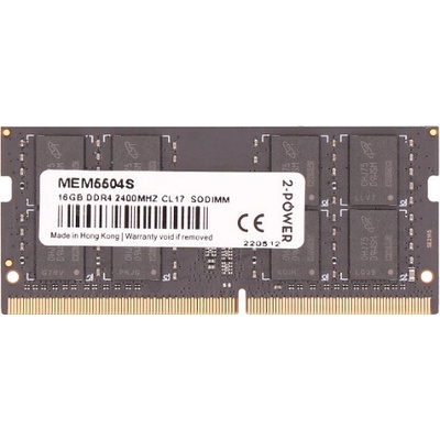 2-Power DDR4 16GB 2400MHz CL17 PC19200