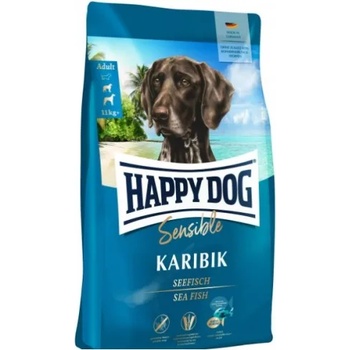 Image 1 of Happy Dog Sensible Karibik - храна за кучета с морска риба, картофи и банани 4 кг, Германия - 3522