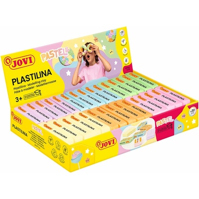 JOVI plastelína PASTEL 30x50g 6 pastelových barev