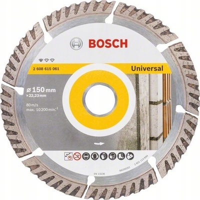 Diamantový kotouč Bosch 150mm pro více materiálů Beton Cihla