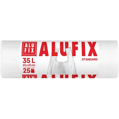 Alufix Pytle Standard se zavazováním 35l 10µm 25ks bílé