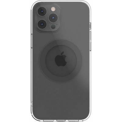 SwitchEasy MagClear Case - термополиуретанов (TPU) кейс с вграден магнитен конектор (MagSafe) за iPhone 12 Pro Max (сив-прозрачен)
