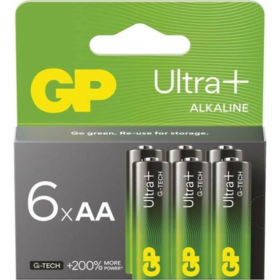 GP Ultra Plus AA 6 ks 1017226000