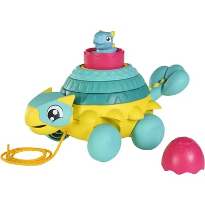 Tomy Toomies: Джурасик Свят - Анкилозавър за подреждане и дърпане (E73410)