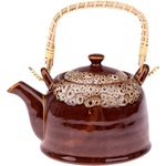 Dakls Кафяв керамичен чайник 900 ml Mottle - Dakls (JAZ354)