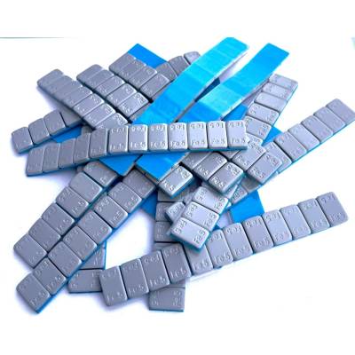 S3505Fe speciální samolepicí ocelové závaží šedé 60g (5gx12)