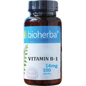 Bioherba Vitamin B1 14 mg [100 капсули]