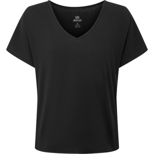 Sherpa Дамска тениска Sherpa Women's Jutnu V-Neck Tee T-shirt - Black (916-6729-0112)