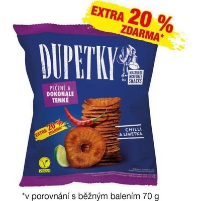 Dupetky pečenéchillilime (20% navíc) 84g