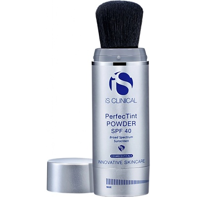 iS Clinical PerfecTint Powder SPF 40 Ochranný pudr SPF40 s ultrajemným štětcem Cream 7 g