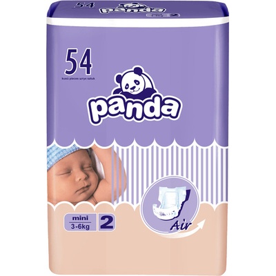 Bella Panda Plienky Baby Mini 2 3-6 kg 54 ks