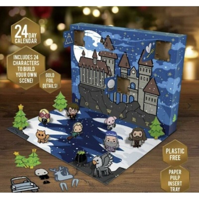 Merch Adventní kalendář Harry Potter 3D puzzle