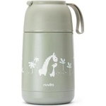 Nuvita Термос със силиконова дръжка 620ml, Sage Green (NUV084475)