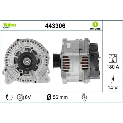 generátor VALEO 443306