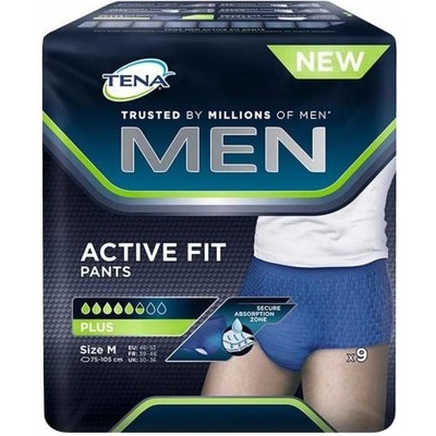 TENA Men Pants Plus M modré 9 ks