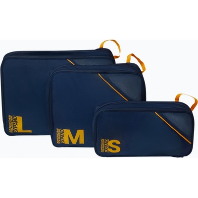 American Tourister Packing S/M/L 3 pcs. navy/orange