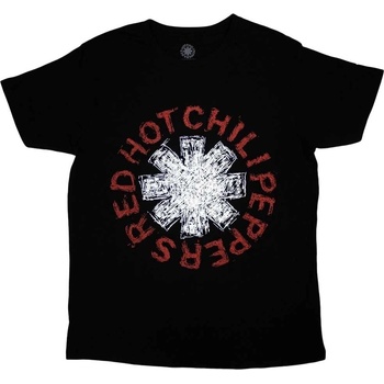 Red Hot Chili Peppers Scribble Asterisk Black L Риза (RHCPTS21MB03)