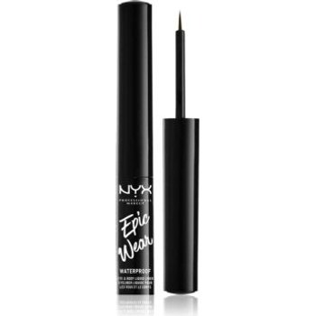 NYX Professional Makeup Epic Wear Liquid Liner tekuté linky na oči s matným finišem 02 Brown 3,5 ml