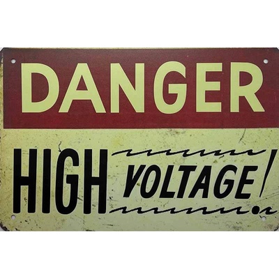 Ceduľa Danger High Voltage