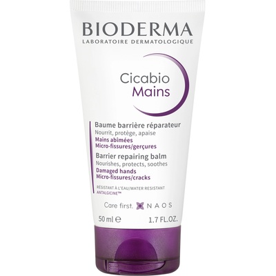 BIODERMA Cicabio Възстановяващ балсам за ръце Mains, 50 ml