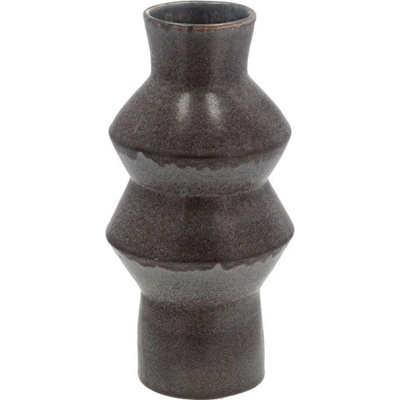 Tmavomodrá kameninová váza Villa Collection Rost, výška 30 cm