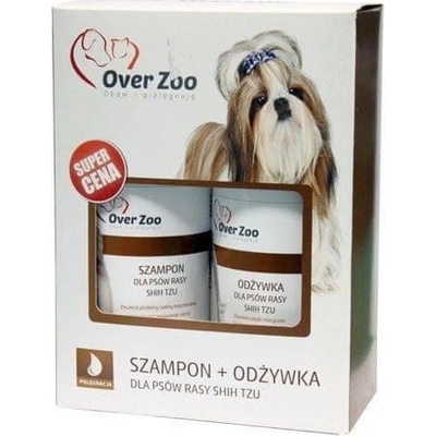 Over Zoo Sada 250 ml šampón a 240 ml kondicionér pre psy Shih Tzu
