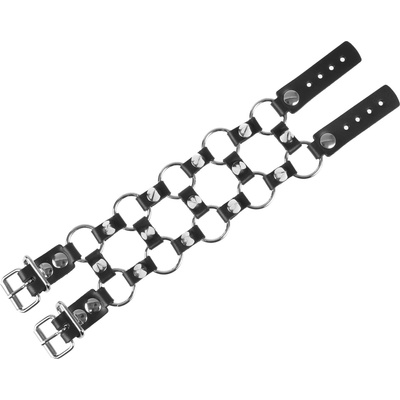 Leather & steel fashion гривна LEATHER & STEEL FASHION - Spikes Ring - LSF1 32