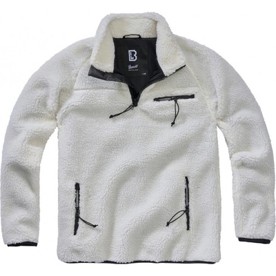 Brandit TeddyFleece Troyer white