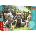 Trefl - Puzzle Three Kittens - 40 - 99 piese