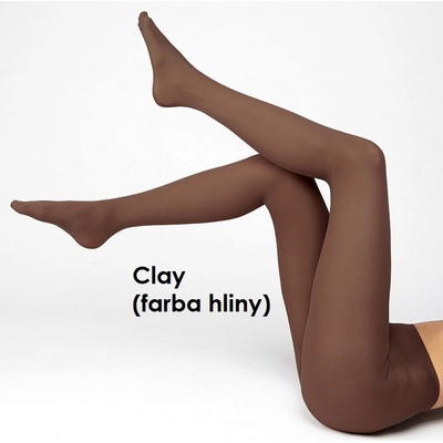 Dámské punčocháče Micro 50 DEN clay hlína