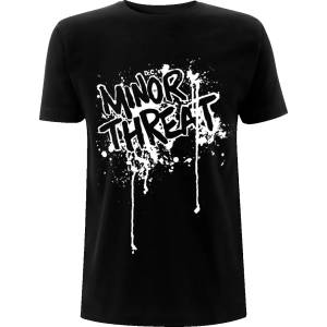 NNM Мъжка тениска Minor Threat - Drips - Черен - RTMINTSBDRI
