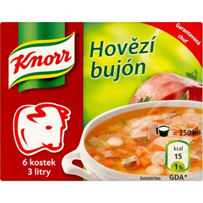 Knorr Hovězí bujón 6 x 10 g – Zboží Mobilmania