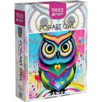 Yazz Пъзел Yazz Puzzle от 1023 части - Поп-арт сова (3807)