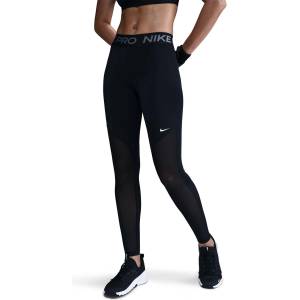 Nike Дамски клин Nike Womens Mesh Performance Tights - Black/Cool Grey