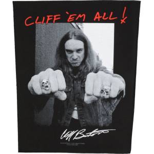 RAZAMATAZ голяма нашивка Metallica - Cliff Em Aill - RAZAMATAZ - BP1098