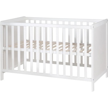 Roba Бяло детско креватче за съвместно спане 60x120 cm Hamburg - Roba (0176W)