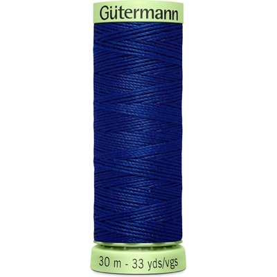 Knoflíková prošívací nit Gütermann modrá
