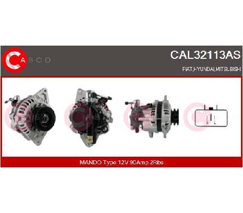 Alternátor CASCO CAL32113AS