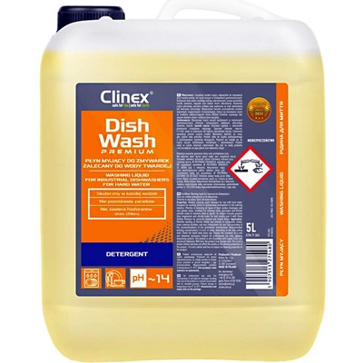 Clinex DISHWASH PREMIUM Profesionální čisticí prostředek pro komerční myčky nádobí 5 l