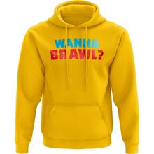 Brawl Stars Mikina Wanna Brawl? žlutá